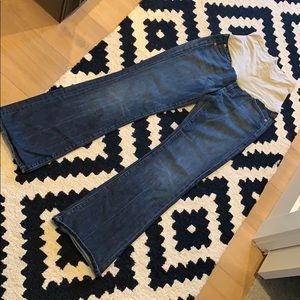 Maternity Jeans 7 For all Man Kind & Pea in a Pod